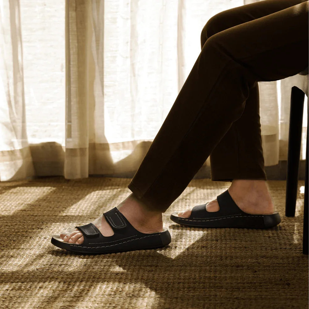 Cosmos: Luxe Suede Sandals