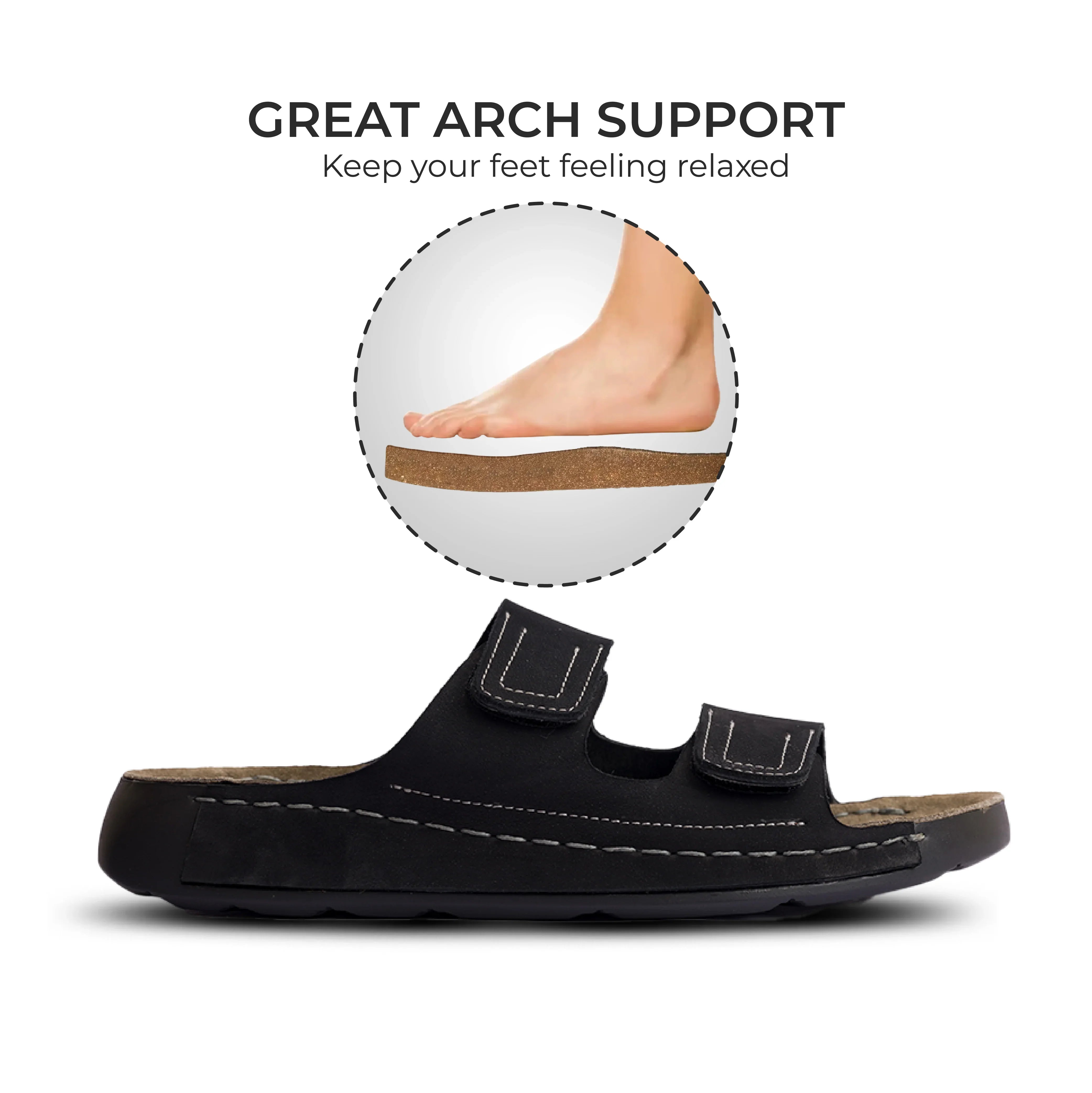 Cosmos: Luxe Suede Sandals