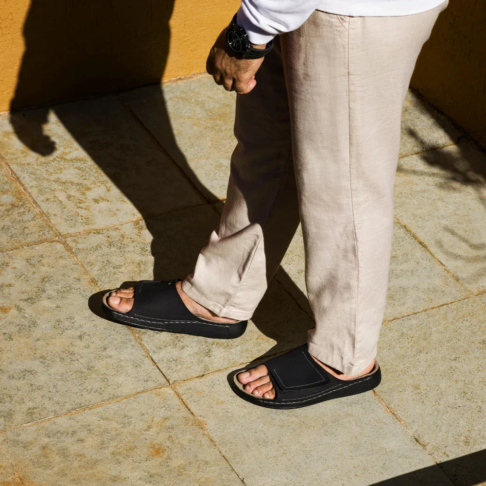 Velar: Suede Sandals