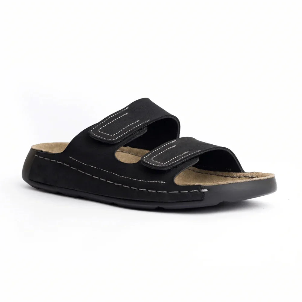 Cosmos: Luxe Suede Sandals